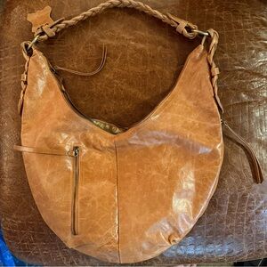 Nino Bossi Tan Leather Bag